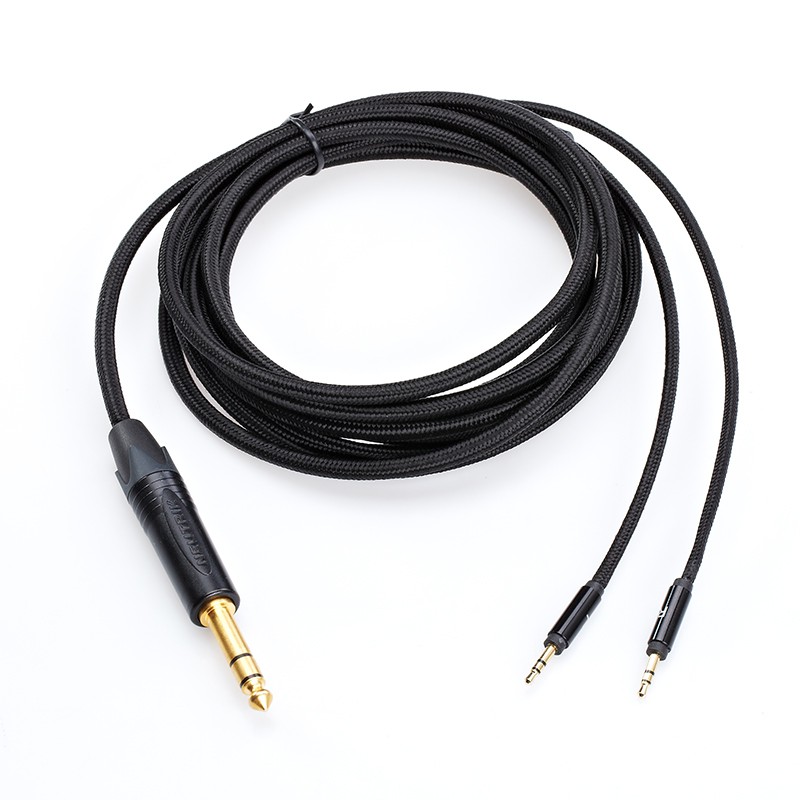 Kabel do słuchawek HiFiMAN Crystalline czarny 2,5mm jack - 6,3mm jack - 3m